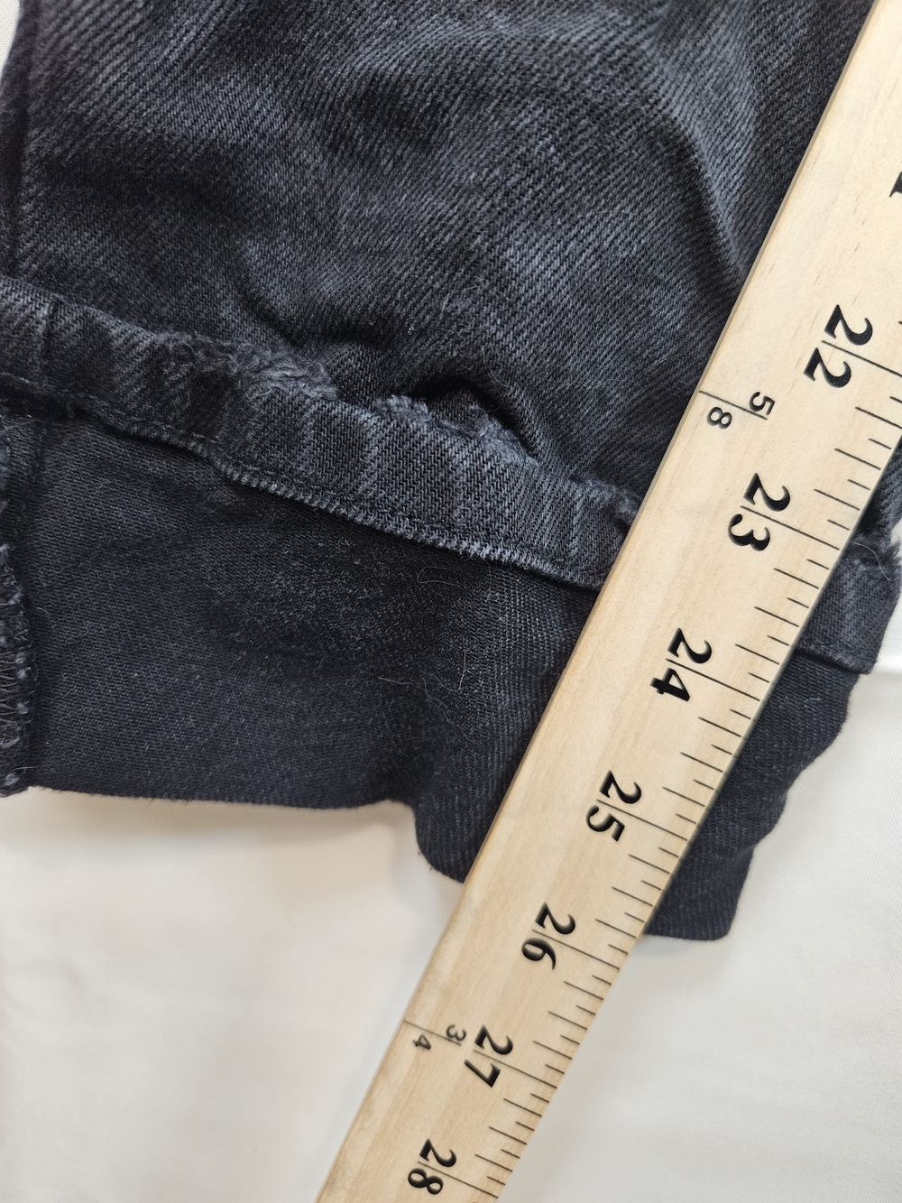 Good American Washed Black Boyfriend Jeans Preppy Casual Quiteluxury 0-25 - Picture 5 of 8